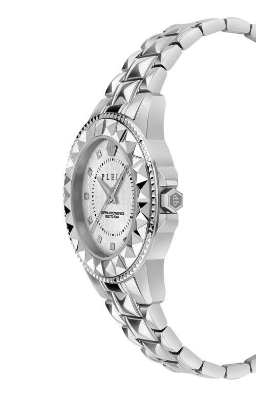 Philipp Plein Rock Bracelet Strap Watch, 38mm In Stainless Steel
