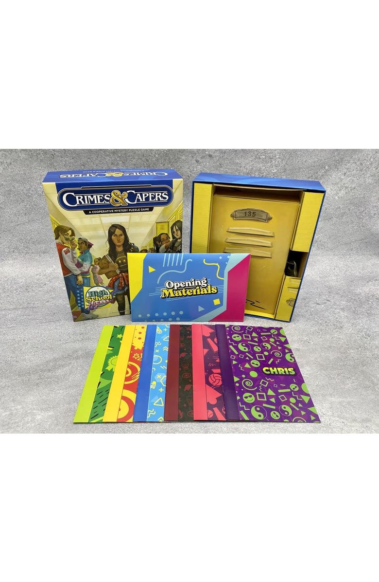 Renegade Game Studios Crimes & Capers High School Hijinks, Multi, Alternate, color, Multicolored