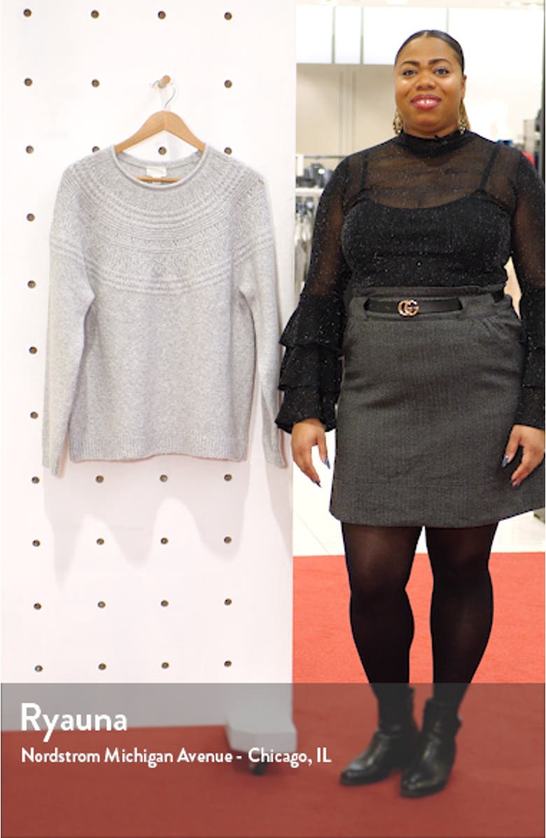 Stitch Detail Pullover, sales video thumbnail