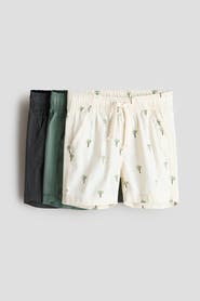 H&M 3-pack Cotton Shorts