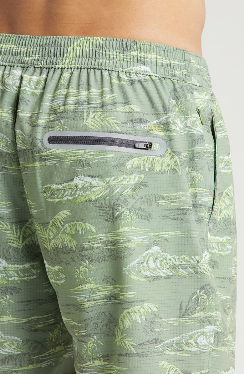 Tommy Bahama Monterey Coast Bay View Swim Trunks, Alternate, color, Hedge Green