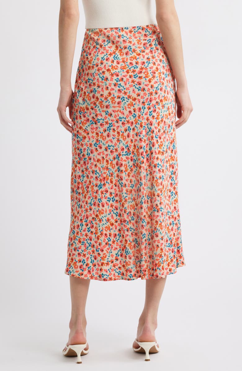 Rails Rosetta Floral Print Button Front Midi Skirt, Alternate, color,