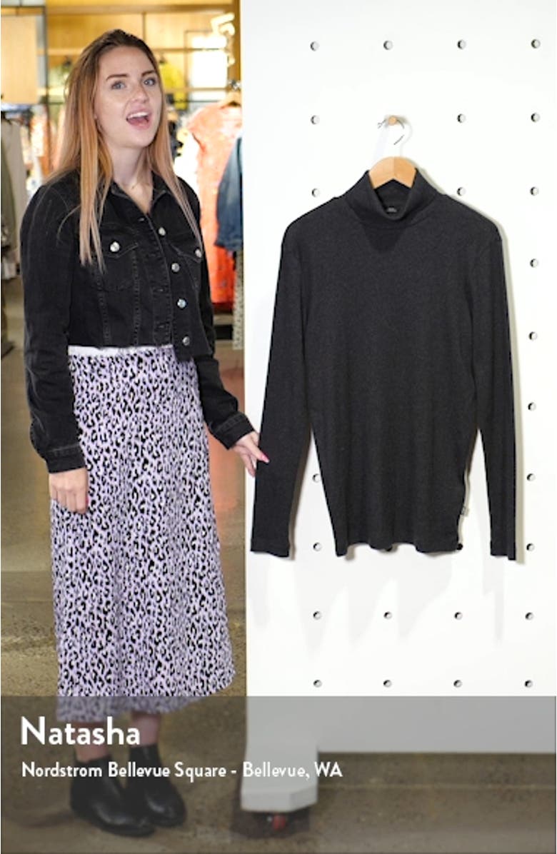 Tenore Cotton Turtleneck Sweater, sales video thumbnail