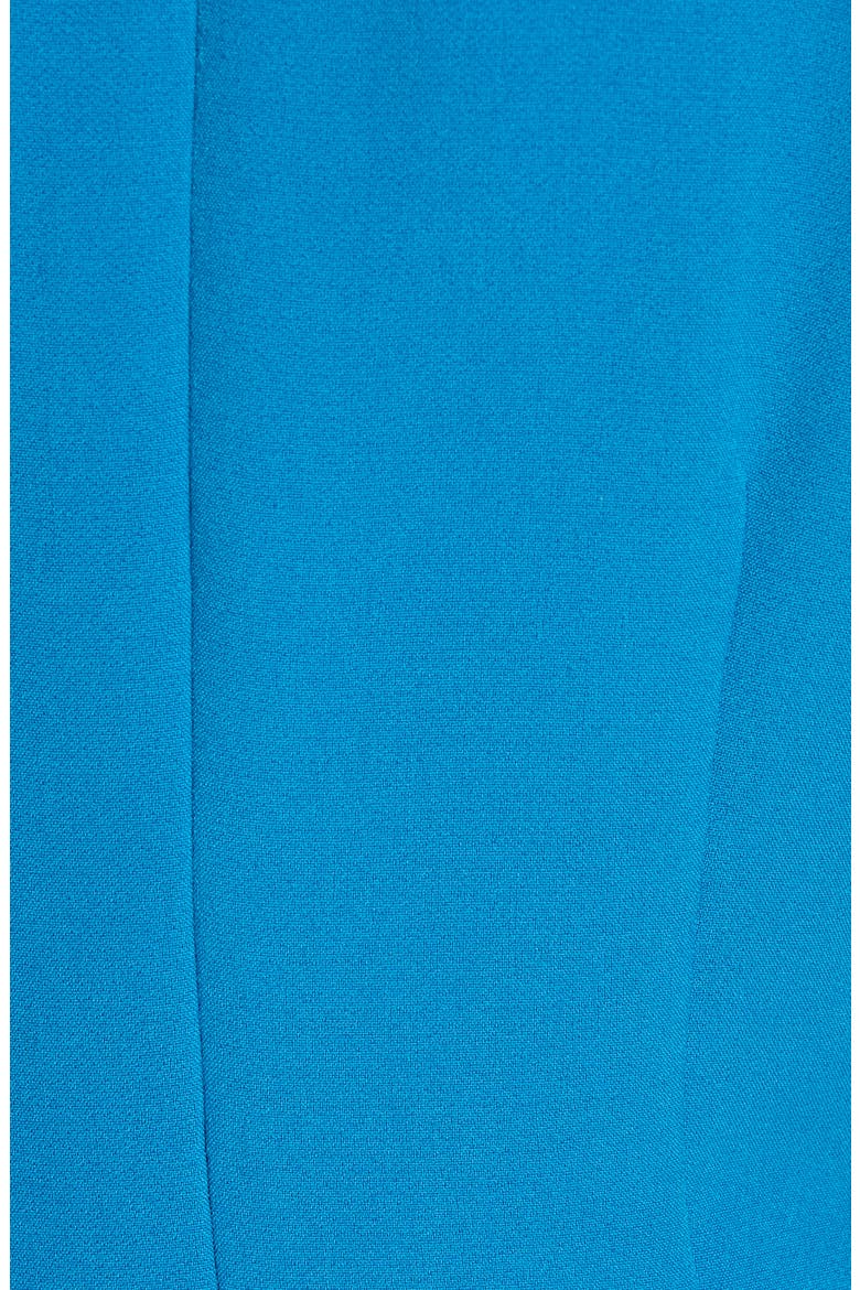Badgley Mischka Side Ruffle Evening Dress, Alternate, color, BRIGHT AQUA