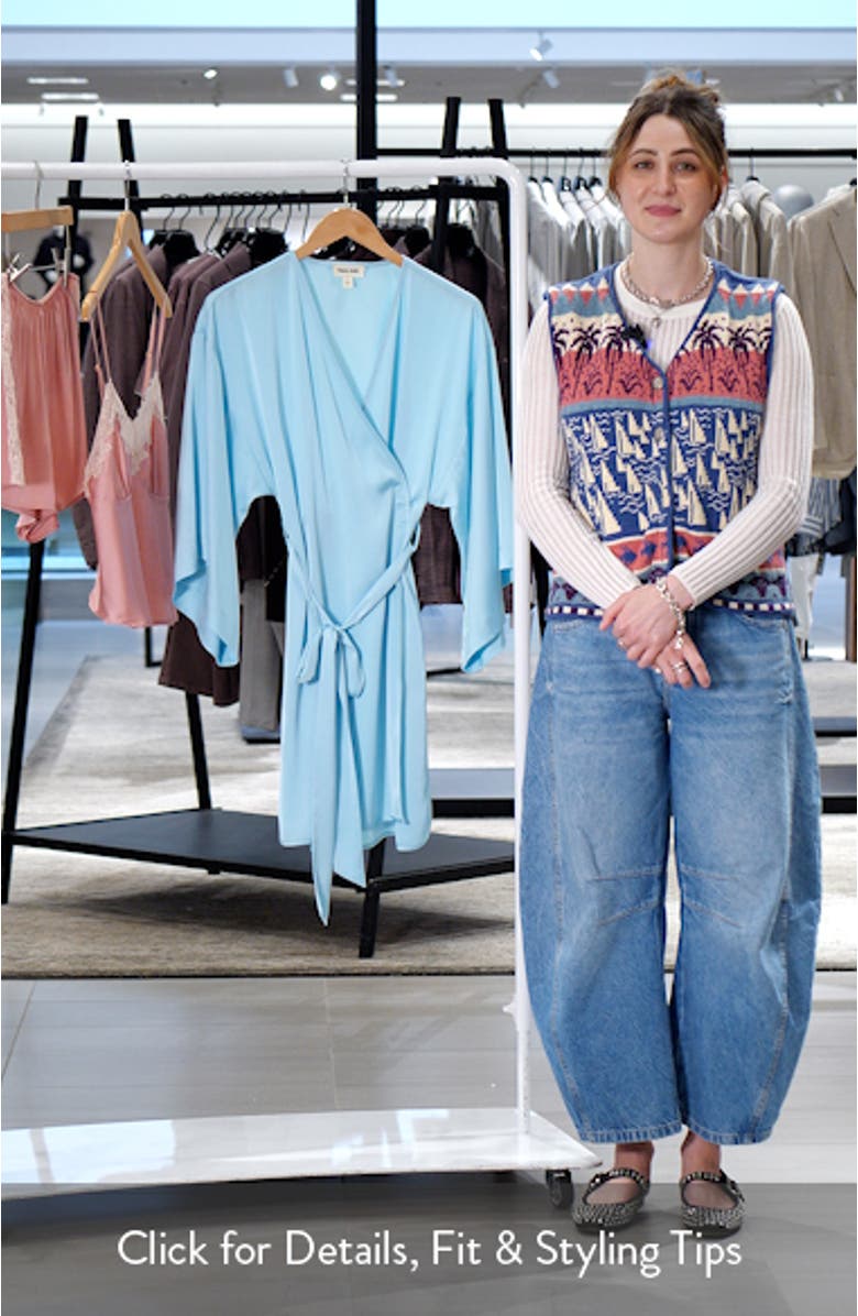 Get Ready with Me Satin Robe, sales video thumbnail