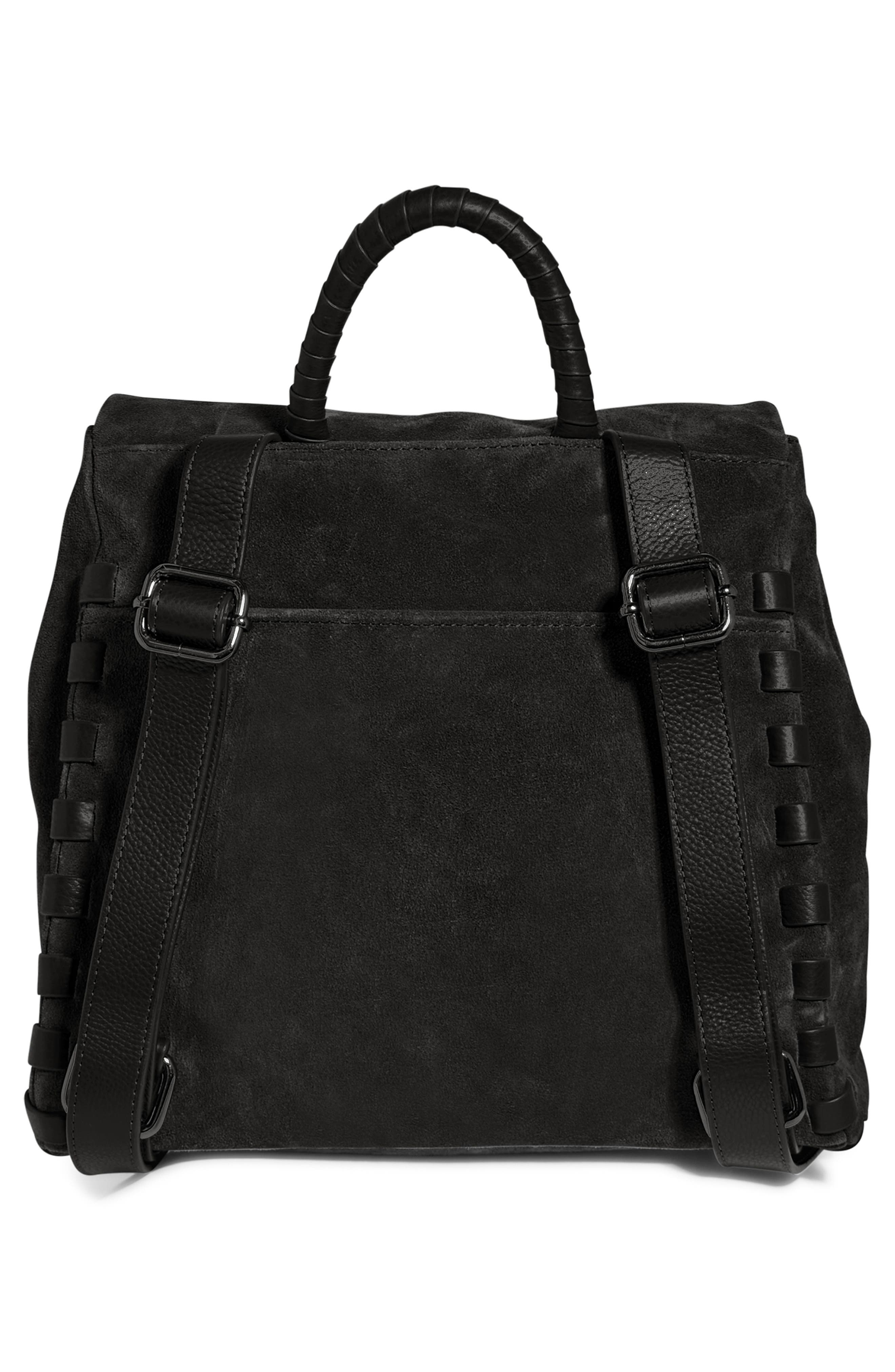 AIMEE Zen Leather Backpack, Alternate, color, 