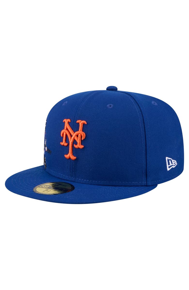 New Era Men's New Era Royal New York Mets Run Mascot 59FIFTY Fitted Hat, Alternate, color, Royal