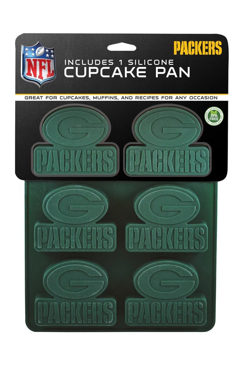 Green Bay Packers Muffin Pan, Main, color, Multicolor