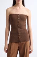 Ulla Johnson Yanni Strapless Merino Wool Sweater