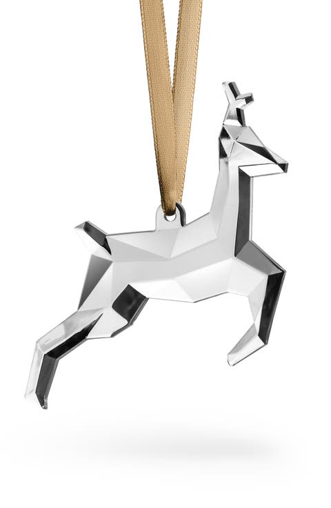 Crystal Deer Scandinavian Forest Ornament