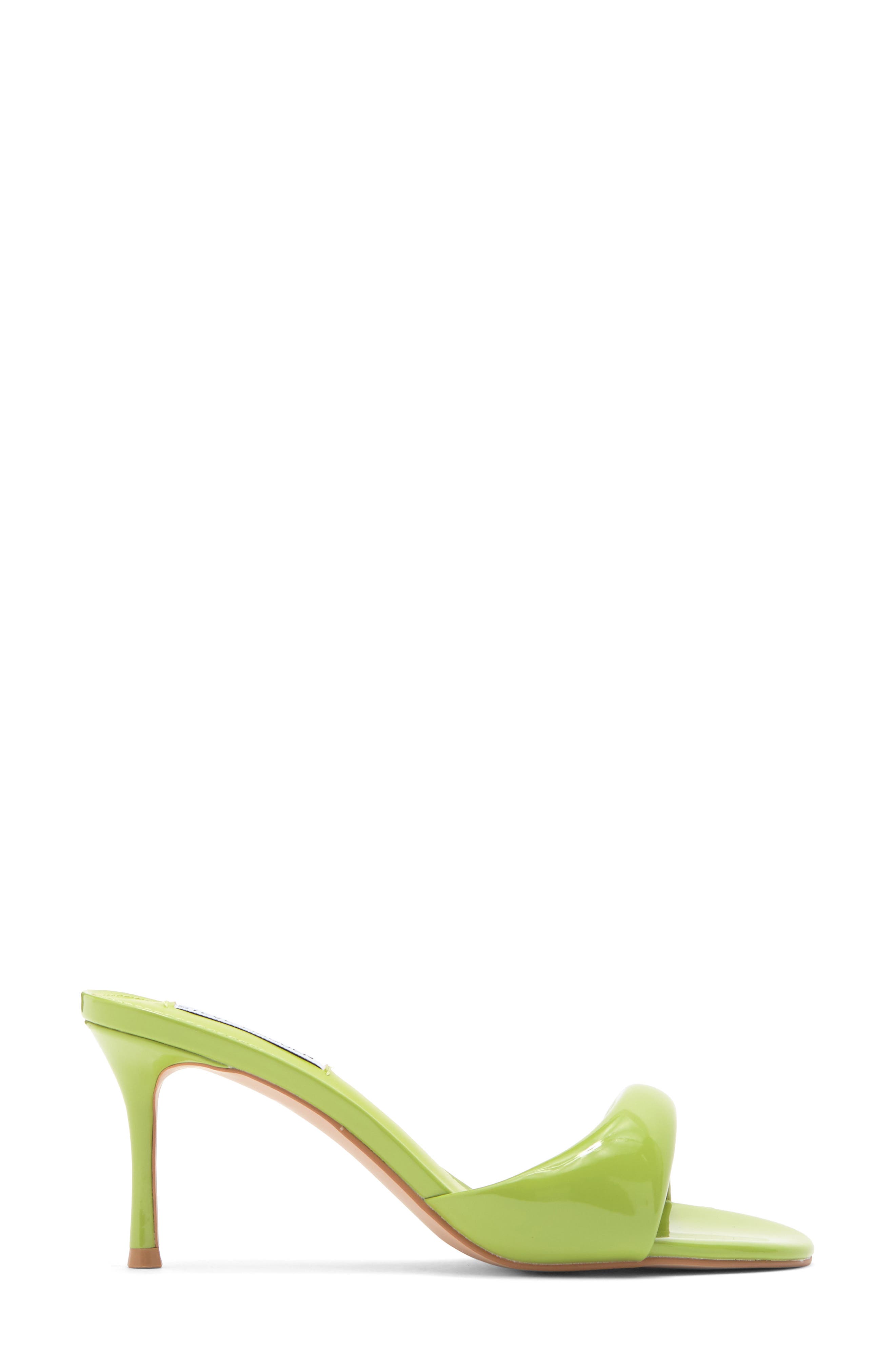 Penny Sandal, Alternate, color, GREEN PATENT