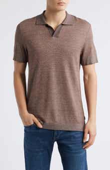 BOSS Parson Cotton, Linen & Silk Polo