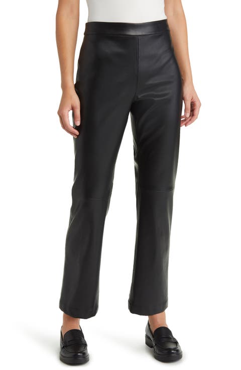 Panadi Faux Leather Ankle Pants