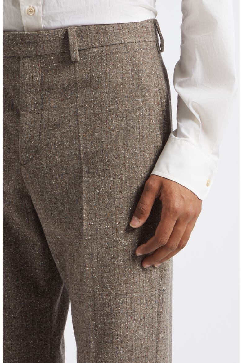 Straight Leg Trousers, Alternate, color, GREY MULTI