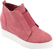 Journee Collection JOURNEE Clara Wedge Sneaker