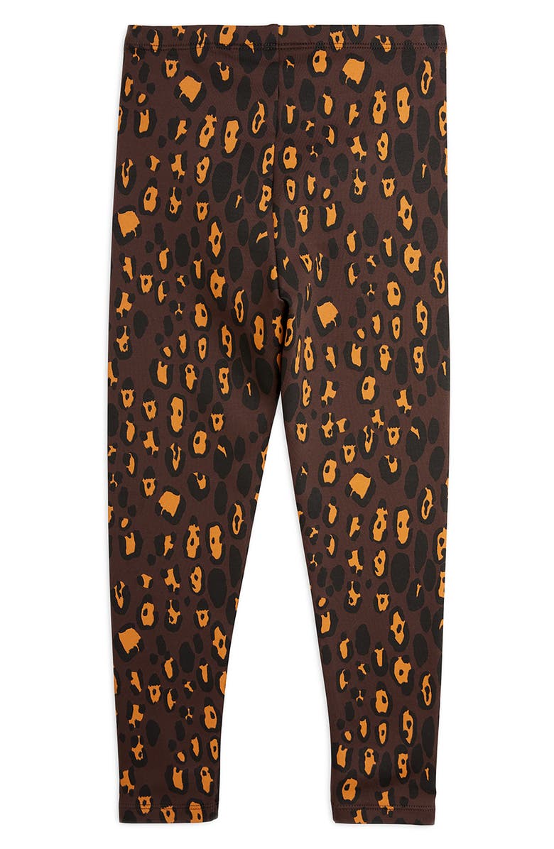 Mini Rodini Kids' Animal Print Leggings, Alternate, color, 