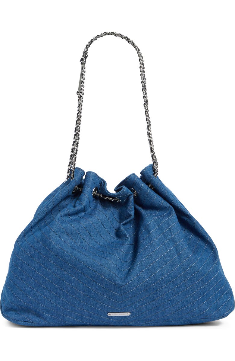 Rebecca Minkoff Slouchy Soft Tote, Alternate, color, Medium Blue