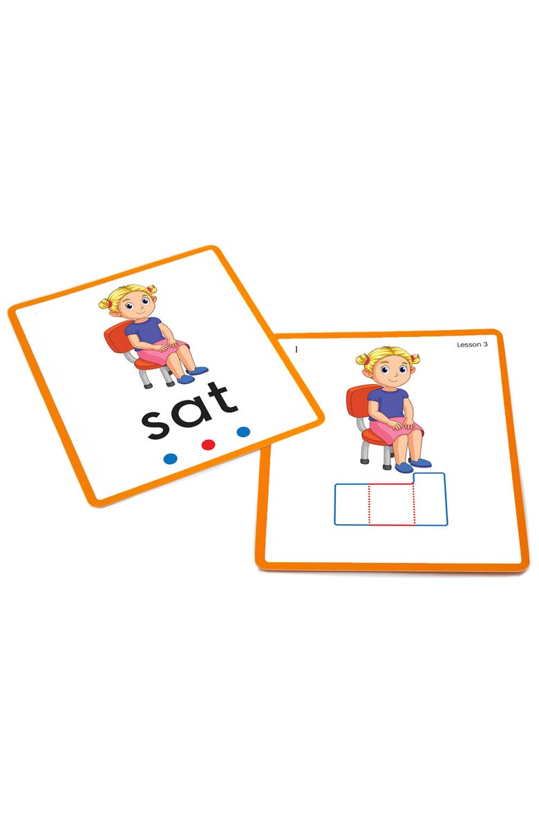 Junior Learning Phoneme Frame Flashcards, The Science of Reading, Alternate, color, Multicolored