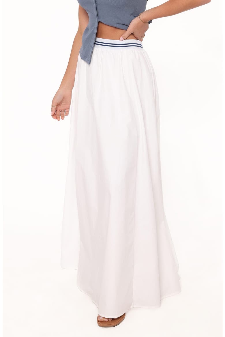 Christine Maxi Skirt, Alternate, color, WHITE