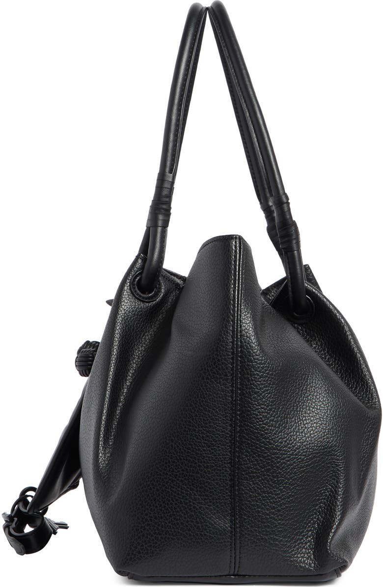 Steve Madden Dougie Tote Bag, Alternate, color, Black
