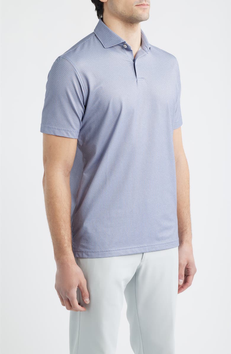 Peter Millar Crown Crafted Albatross Pima Cotton Blend Polo, Alternate, color, Navy