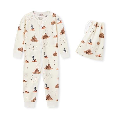 Organic Cotton Zipper Pajama (Baby)