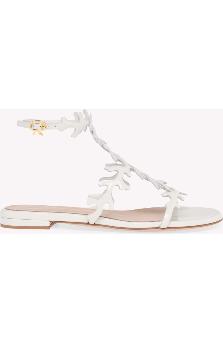 Gianvito Rossi Ocean Flat, Main, color, White Nappa