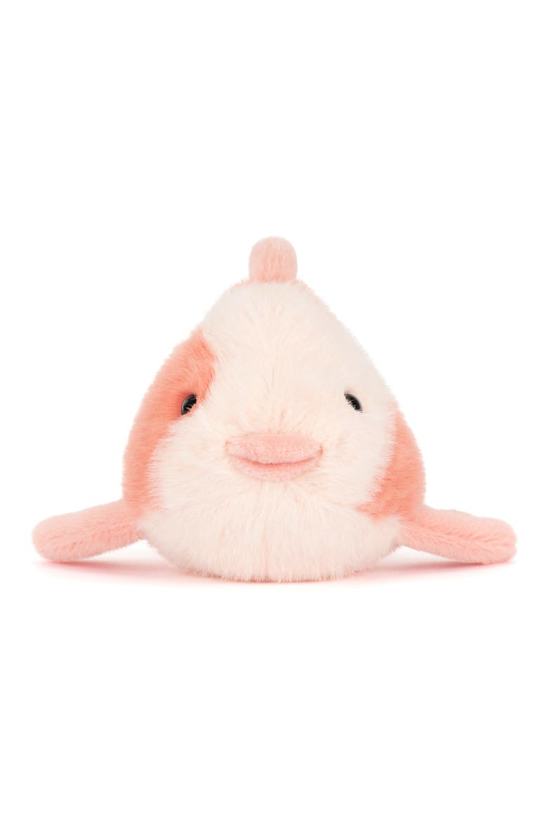Fancy Carp Small Plushie, Alternate, color, PINK MULTI