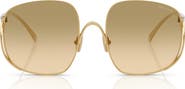 Miu Miu MU A57S 57mm Gradient Square Sunglasses