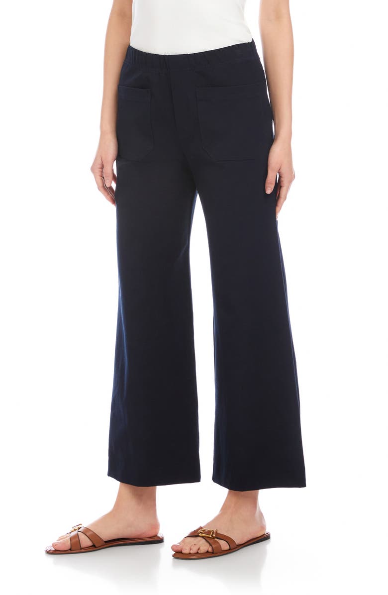 FIFTEEN TWENTY Celia Crop Pants, Alternate, color, Black