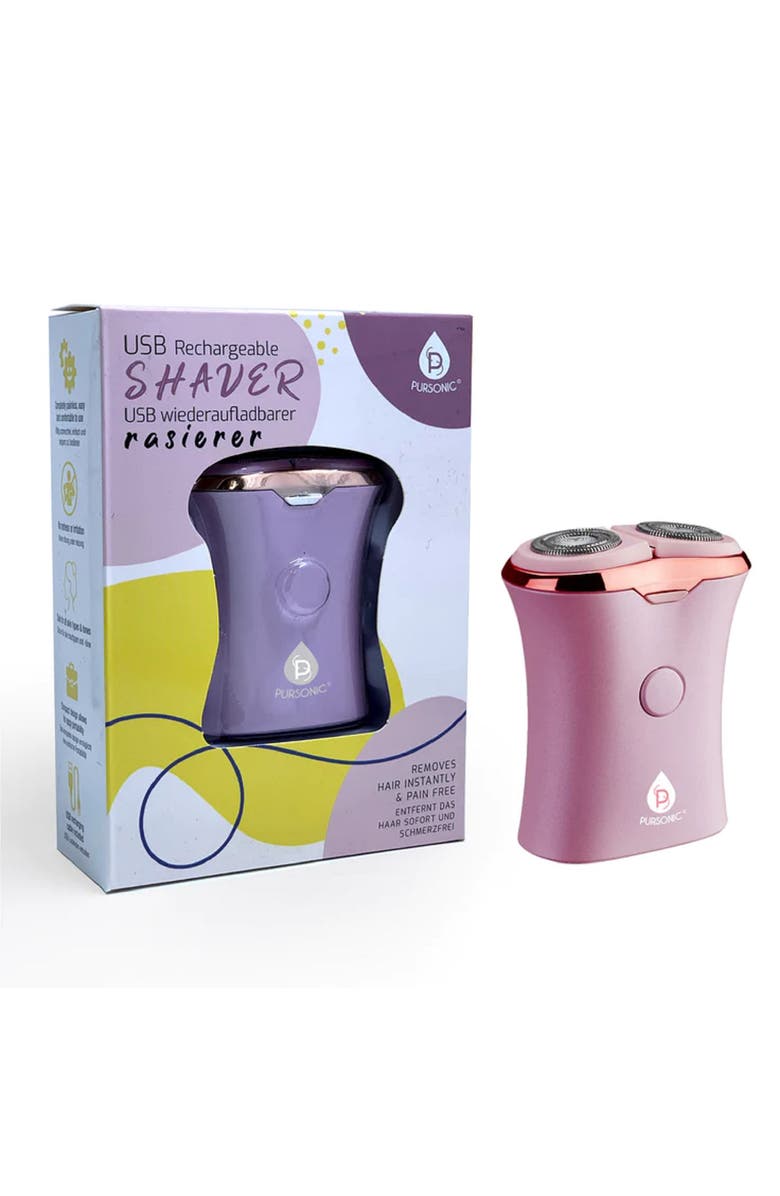 PURSONIC IPL Laser Device & Painless Shaver Your Ultimate At-Home Hair Removal Duo, Alternate, color, Multicolor