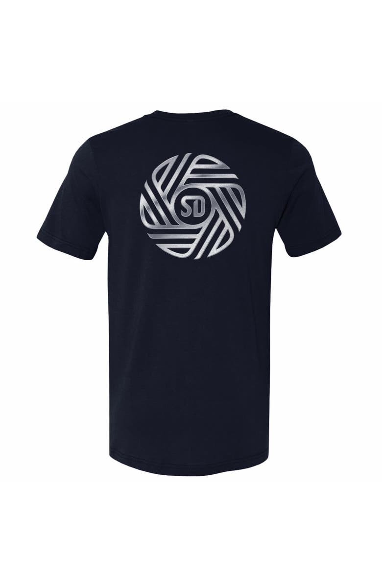 500 LEVEL Men's 500 Level  Navy San Diego FC Flow T-Shirt, Alternate, color, 