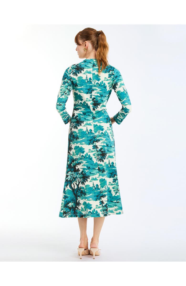 Mestiza New York Gabriella Midi Dress, Alternate, color, Ceramic Toile