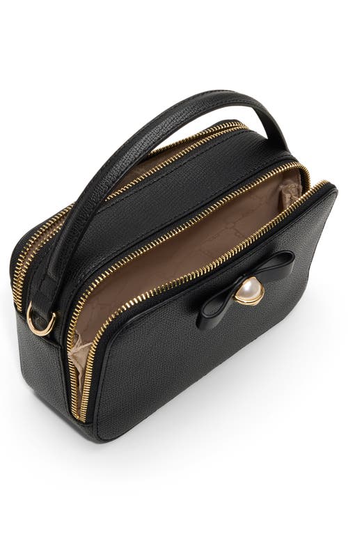 Ted Baker London Teena Faux Leather Top Handle Bag In Black