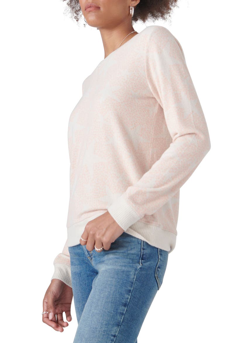 Cloud Jersey Sweatshirt, Alternate, color, STARLIGHT 6 ROSE CLOUD