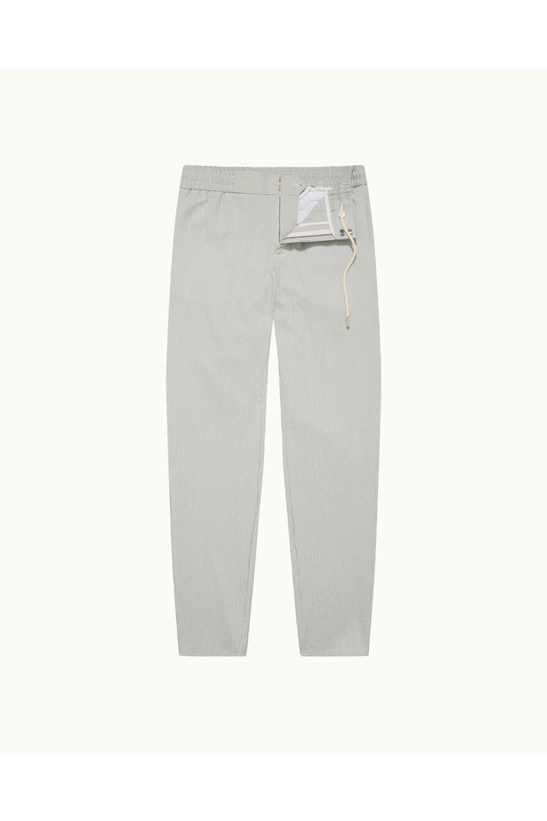Cornell Seersucker Tailored-Fit Trousers, Alternate, color, WAVE BLUE/WHITE SAND STRIPE