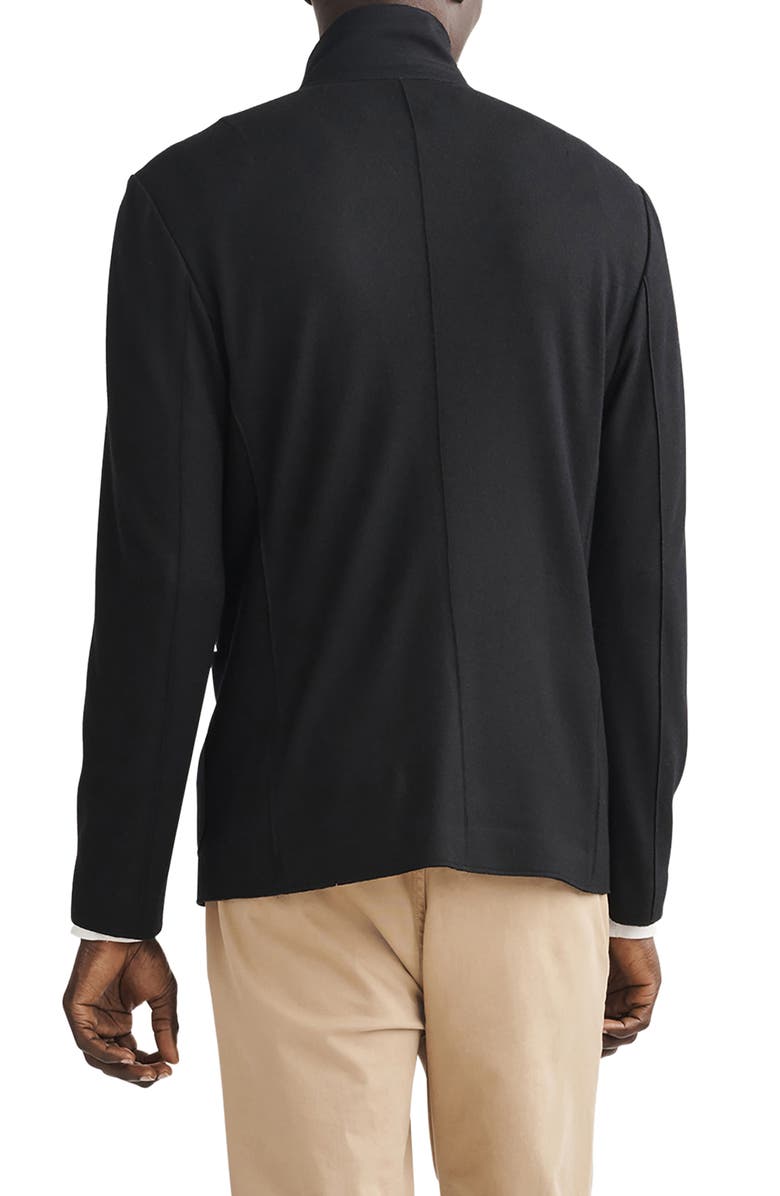 rag & bone Prospect Japanese Wool Cardigan, Alternate, color, Blk