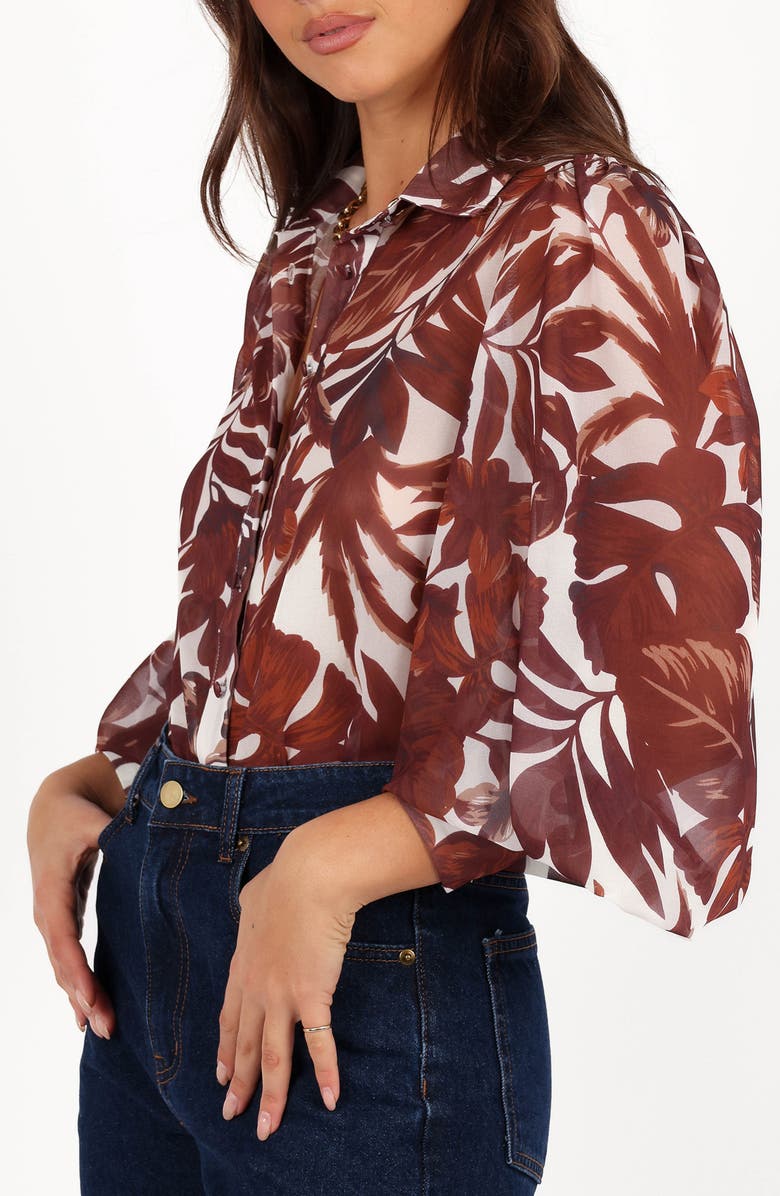 Petal & Pup Fleetwood Print Button-Up Shirt, Alternate, color, 