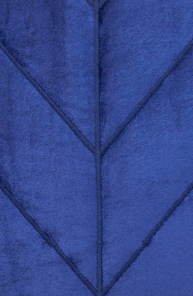 PARKLAND COLLECTION Tobyn Quilted Throw Pillow, Alternate, color, Blue