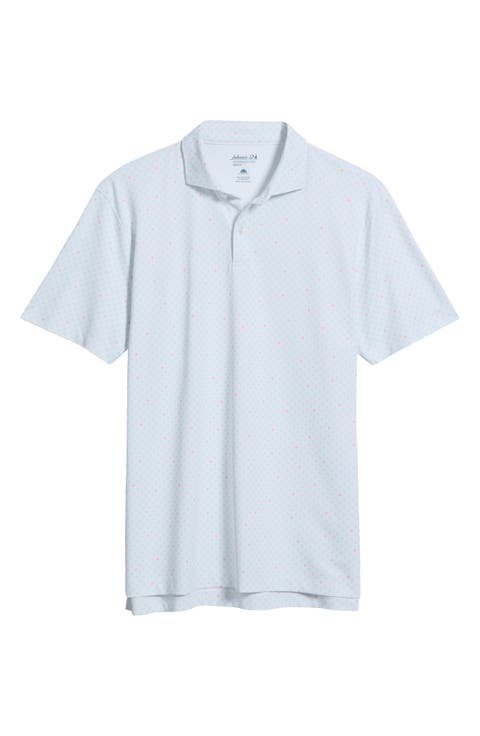 Diamonds Performance Mesh Polo