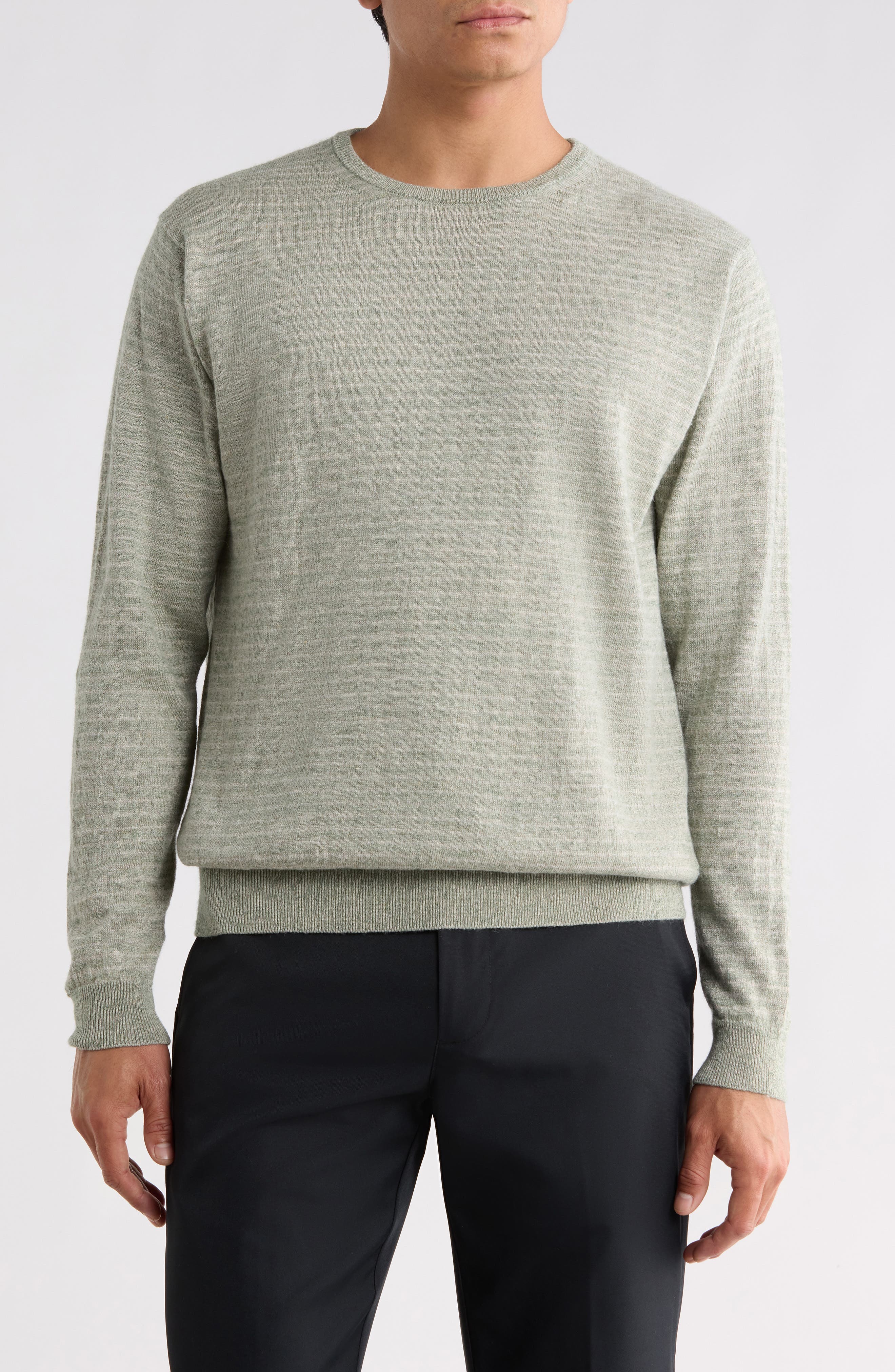 Linus Stripe Crewneck Sweater