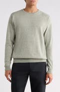 Peter Millar Linus Stripe Crewneck Sweater