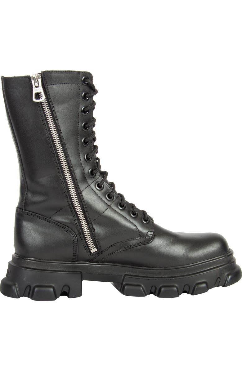 URBNKICKS High Altitude Black Leather Boots BSB, Alternate, color,