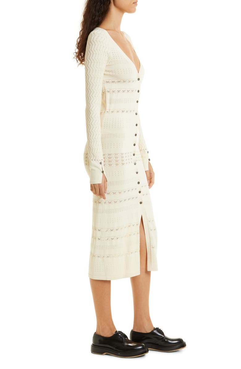 Cinq à Sept Brinley Cardigan, Alternate, color, Alabaster