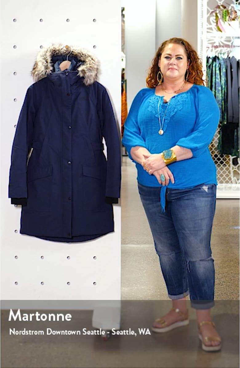 Outer Boroughs Faux Fur Trim 550 Fill Power Down Parka, sales video thumbnail