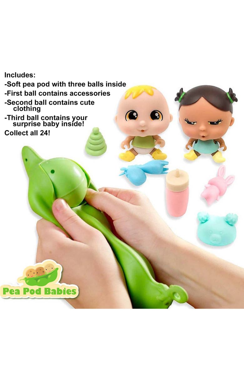 Pea Pod Babies Mystery Surprise Action Figure, Alternate, color, Multicolored