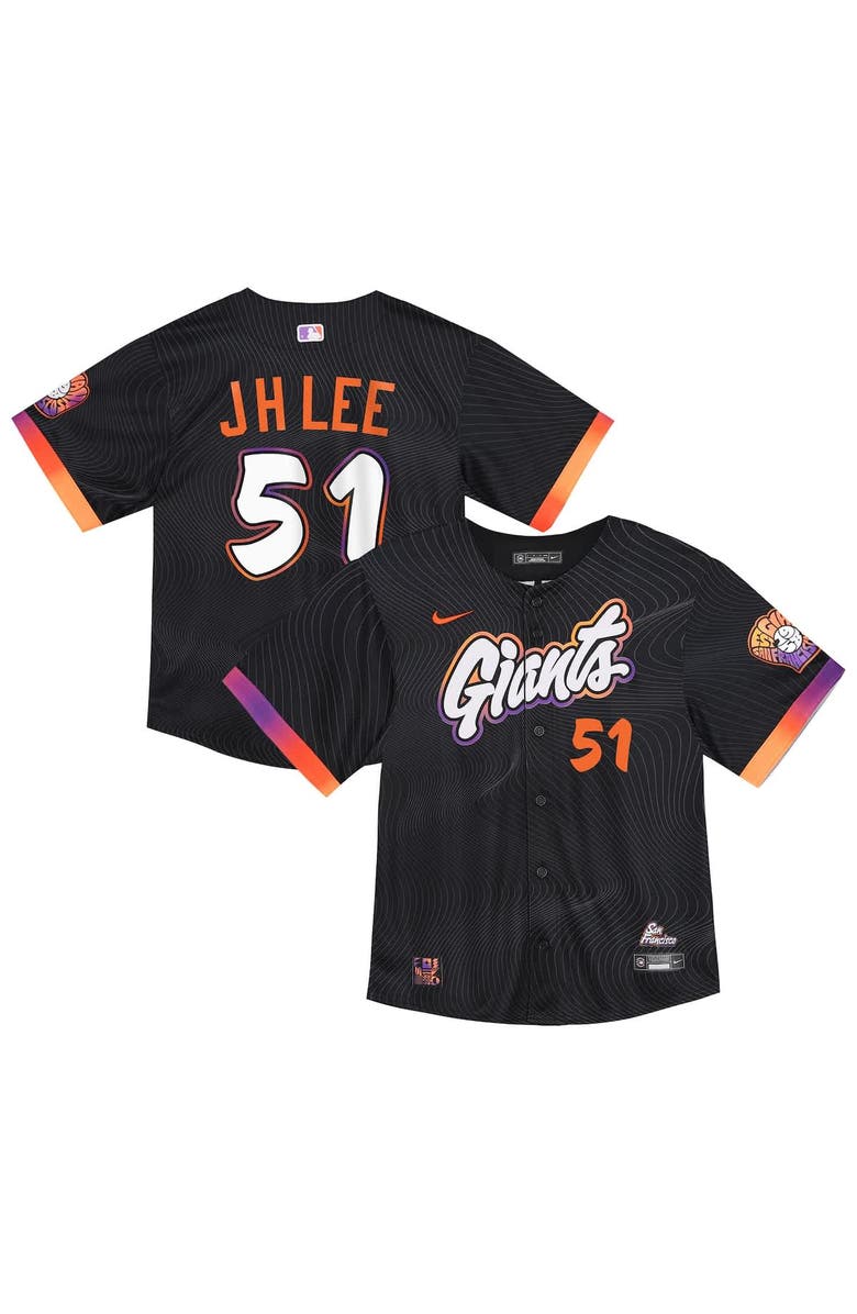 Nike Toddler Outerstuff Jung Hoo Lee Anthracite San Francisco Giants 2025 City Connect Limited Jersey, Alternate, color, Anthracite