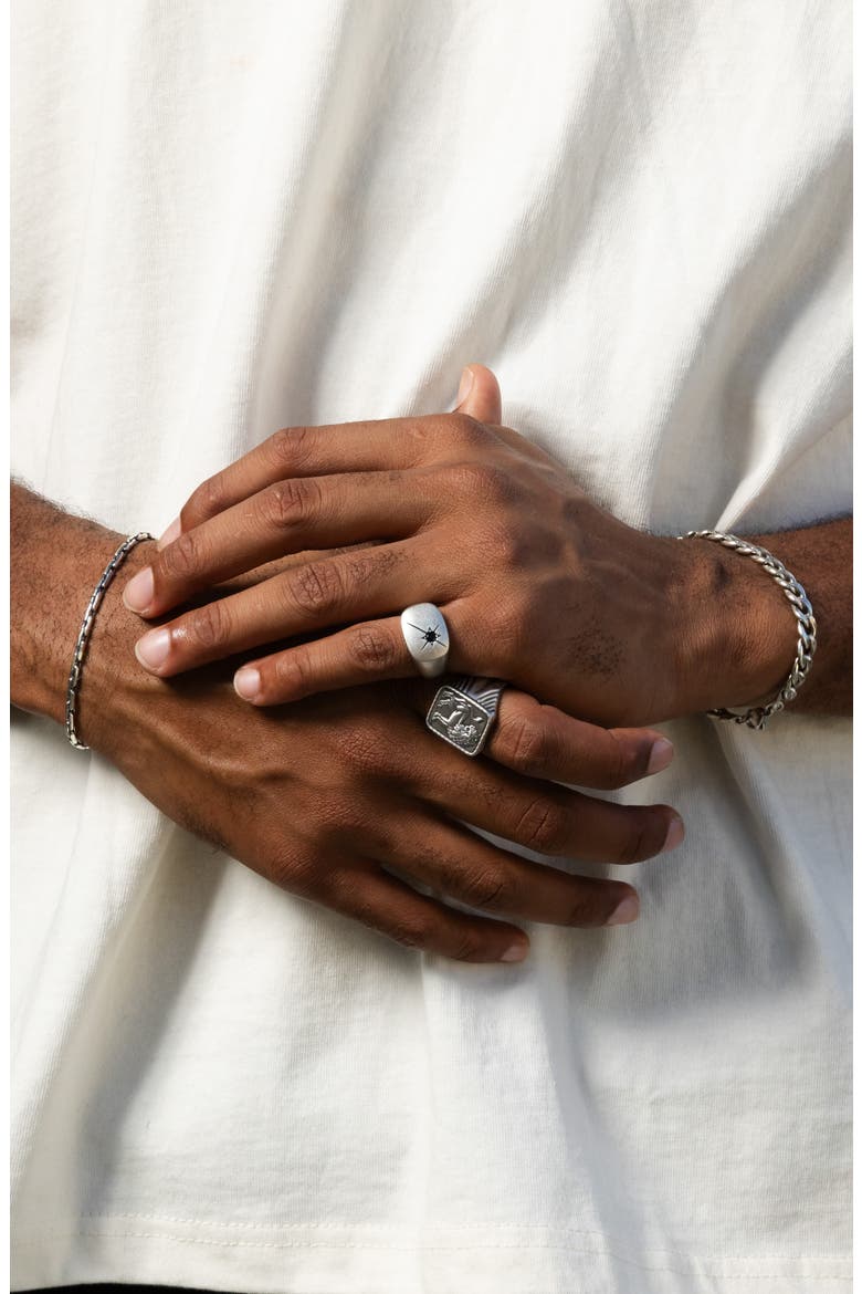 Men's Dean Ring, Alternate, color, SILVER