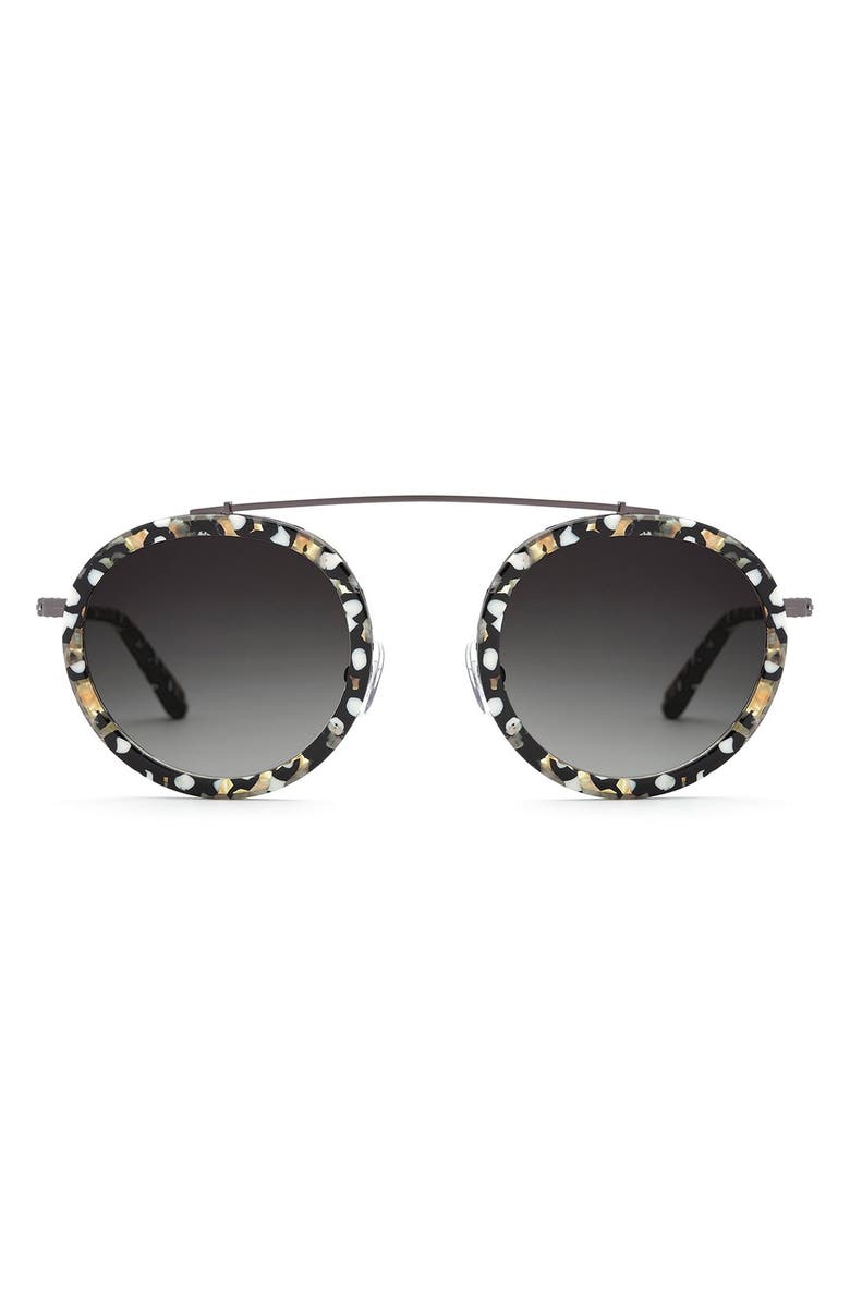 KREWE Conti 46mm Gradient Round Sunglasses, Main, color, 