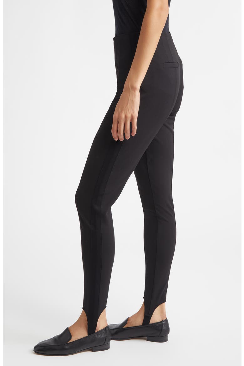 Jessamine Stirrup Pants, Alternate, color, BLACK